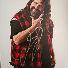 WWE WWF Mick Foley wrestling Autograph
