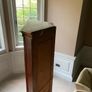 Antique Corner Glass Cabinet Image 2