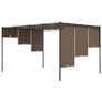 Garden Gazebo 4x3m with Side Curtains Image 5