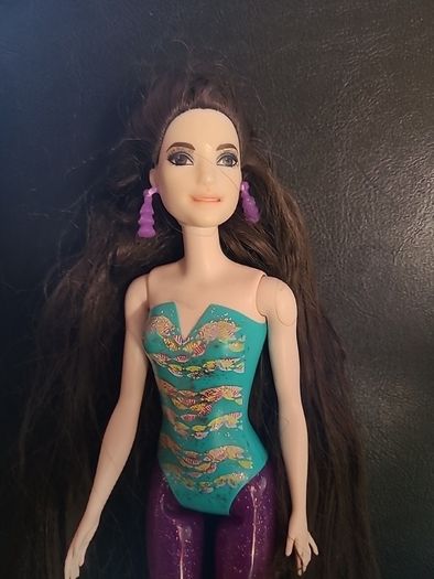 Mattel Barbie Doll Color Reveal Party Series Purple Glitter Legs