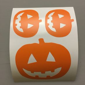 Set of Halloween Stickers - Decals