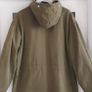 Oasis Reunion Ready !!! Indie Khaki 100% cotton parka Sz M/ L (Measures 24 inches pit to pit) Image 8