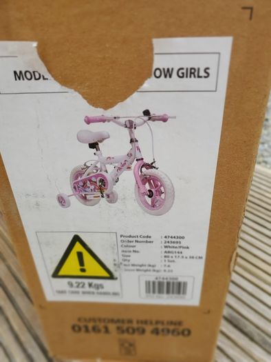 12" girls bike