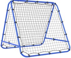 Double Sided Football Rebounder Net, Football Rebound Goal with 5 Adjustable Angles for Football Training