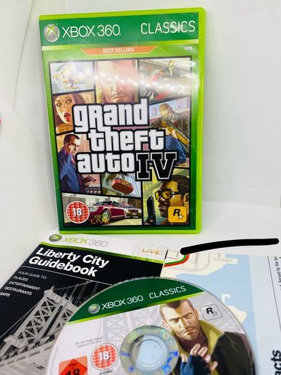 Grand theft auto IV Xbox 360