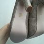 Gold Miss KG heels, size 6 (39) with matching clutch Image 3