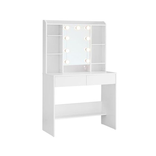 Dressing table with LED Hollwood mirror LED BULBS