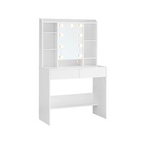 Dressing table with LED Hollwood mirror LED BULBS