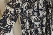 Monki "big Cat" Dress Size L