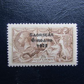 Irish Free State 1922 Halfcrown Overprint.Mint hinged.