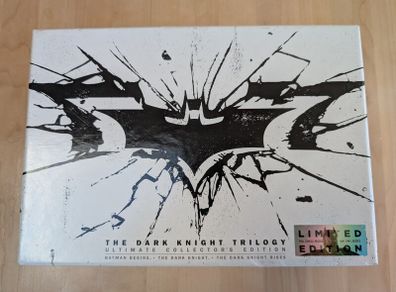 The Dark Knight Trilogy Ultimate Collector's Edition Blu-Ray - Brand New Contents (With Vehicles)