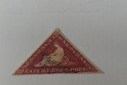 Cape Of Good Hope 1853 One Penny Pale Brick-red