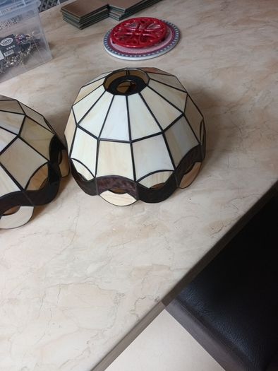 Tiffany Style Ceiling Light/Lamp Shade X 2.