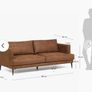 Upholstered Sofa Image 3