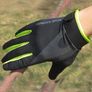 Touchscreen Sports Gloves Black Green Anti Slip Breathable Image 4