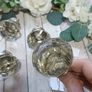 4 cut glass drawer / door knobs bnwt Image 2