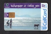 1997 Ireland 10 unit Irish tourist board Board Failte (Gemplus GEM1) Call Card Used. Telecom Eireann card number 1183