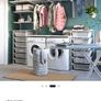IKEA storage unit with 6 baskets Image 6