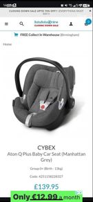 Cybex Aton Q Plus with Isofix