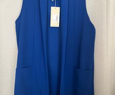 New Royal Blue Sleeveless