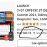 Launch 919x Bluetooth diagnostic kit 2 years free upgrade Image 2