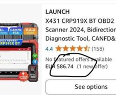 Launch 919x Bluetooth diagnostic kit 2 years free upgrade