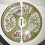 Set of 3 Antique 19th C. Chinese Export Rose Medallion Plates Image 10