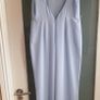 FOREVER21 XXI Powder Blue backless catsuit Sz M (Fit 10-12UK) Image 8