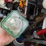 2 Beautiful Antique Acid Battery Glass, Postage Available or Collection, Image 4
