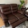 3+2 seater leather sofa Image 4