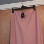 Shein Back To Basic Plain.A-Line Skirt.    S.14. - 1XL.   B.N.W.T Image 2