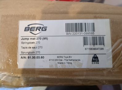 Berg 9ft Jump Mat