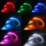 App Smart Phone Control Multi-color RGB LED Car Interior Dash Board Door DIY Atmosphere Lights with 6M Neon Strip Lights Image 9