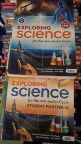 Exploring Science PLUS portfolio. Both unused