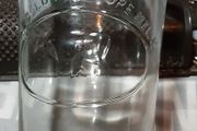 vintage milk glass and nut meg grater +xtra