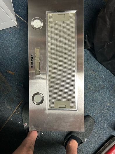 Intergrated cooker hood fan
