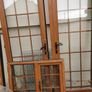 Solid Oak 15 panel doors, kitchen window and frame for sale Image 2