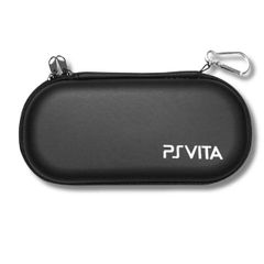 PS Vita PSP Carry Case Hard Protective Storage Bag Black