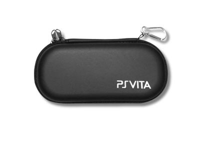 PS Vita PSP Carry Case Hard Protective Storage Bag Black