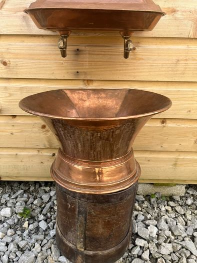 Antique French Copper Water Fountain