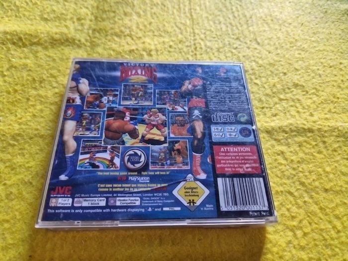 Victory Boxing 2 PlayStation1 ps1 PlayStation2 ps2 games Original