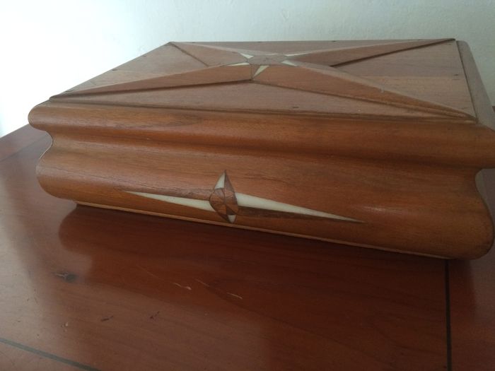 Jewellery Box Inlaid Teak