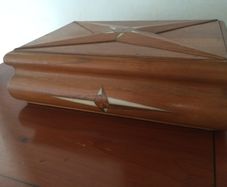 Jewellery Box Inlaid Teak