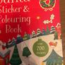 Kids book Santa Sticker and colouring book Usborne brand new Image 9