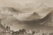 Clifden and Clifden Castle Pair Antique Prints 1841