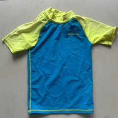 rash UV vest beach swim top boys kids 7-8y