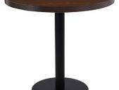 Bistro Table Dark Brown 80 cm MDF