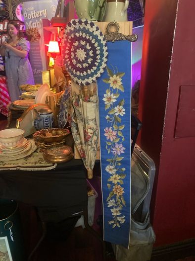 Selection of vintage Danish tapestries