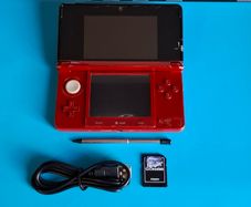 3DS Metallic Red