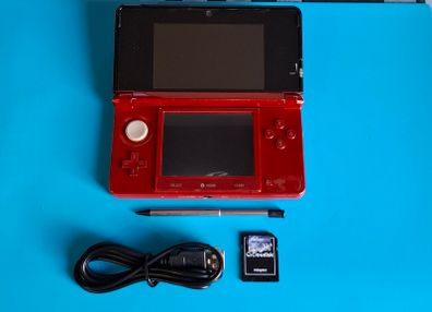 3DS Metallic Red